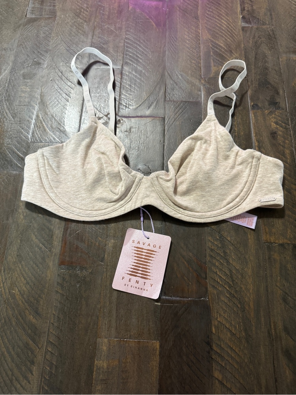 Savage X Fenty Beige Underwire Bra NWT
